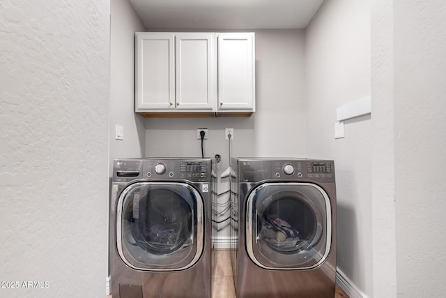 view of clothes washing area