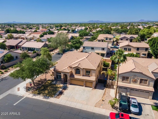 2880 E Nunneley Rd, Gilbert, AZ 85296 - aerial perspective of suburban area with a mountainous background