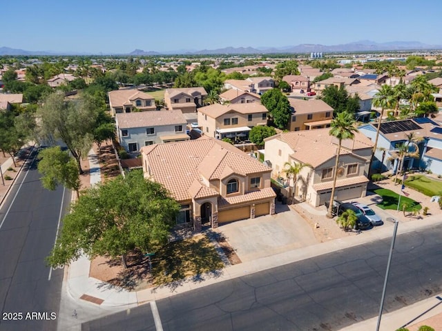 2880 E Nunneley Rd, Gilbert, AZ 85296 - aerial perspective of suburban area featuring mountains