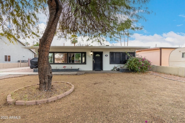 view of ranch-style house