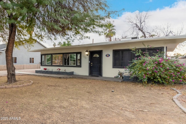 view of ranch-style house