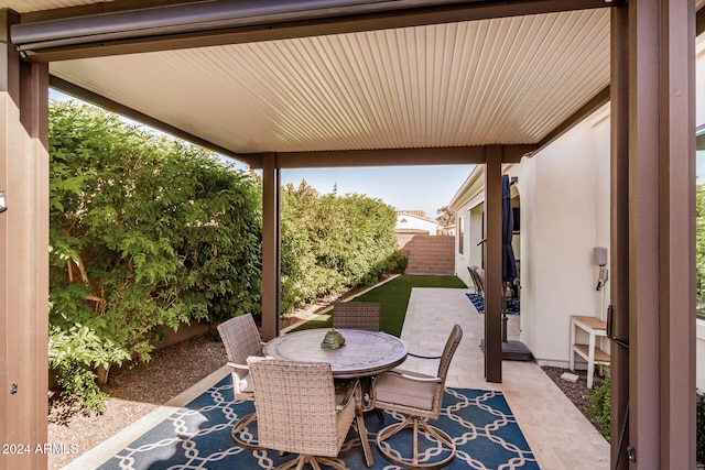 view of patio / terrace