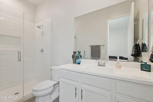 1294 E Ln Fortuna Ct, San Tan Valley, AZ 85140 - full bath with a shower stall and vanity
