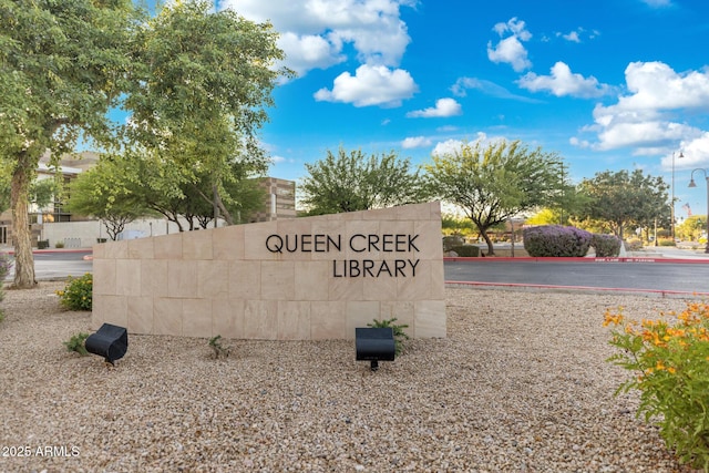 1294 E Ln Fortuna Ct, San Tan Valley, AZ 85140 - view of community / neighborhood sign