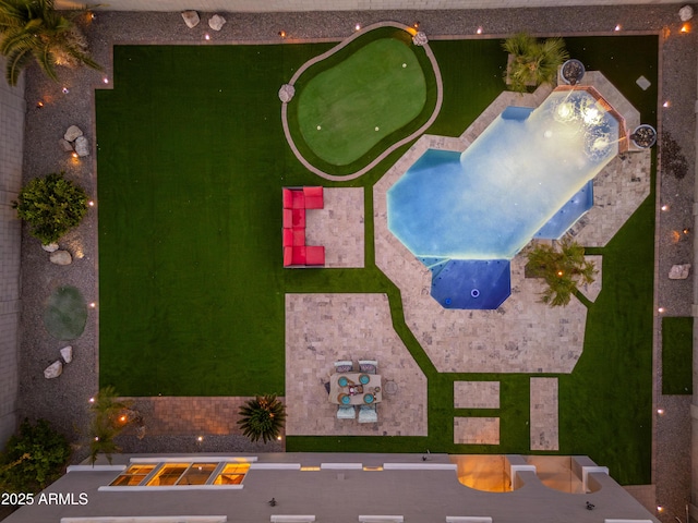6621 S Balboa Dr, Gilbert, AZ 85298 - drone / aerial view