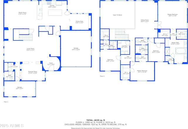 6621 S Balboa Dr, Gilbert, AZ 85298 - floor plan / room layout