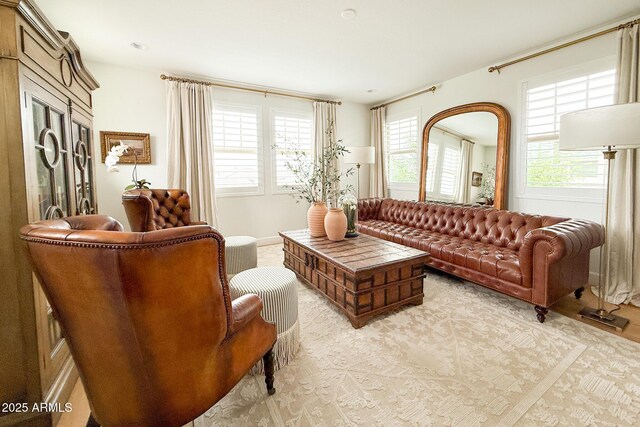 view of living area