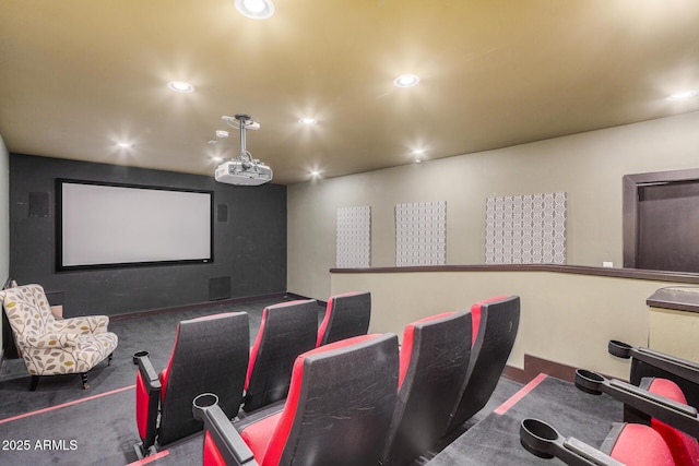 view of cinema room