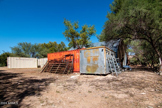 view of outdoor structure