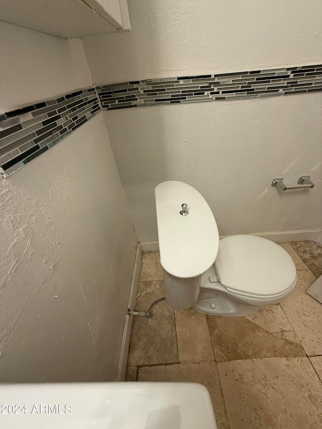 bathroom with toilet