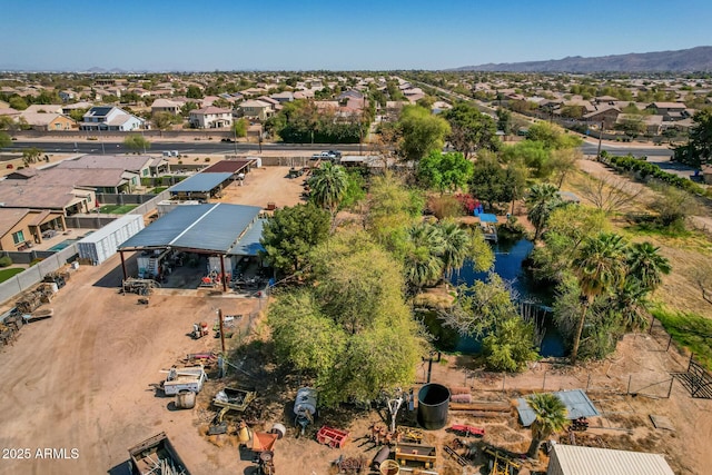 birds eye view of property featuring a residential view