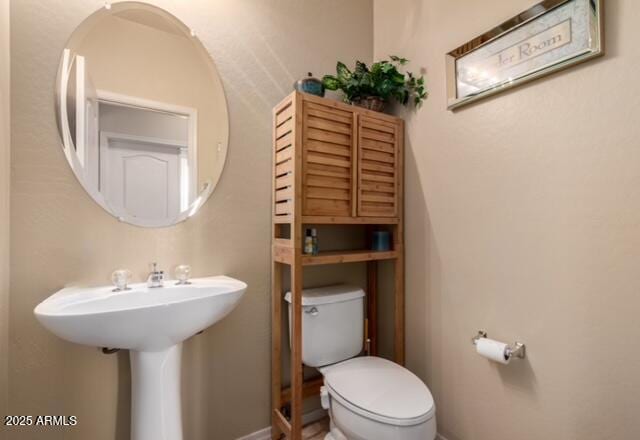 bathroom with toilet