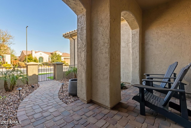 view of patio