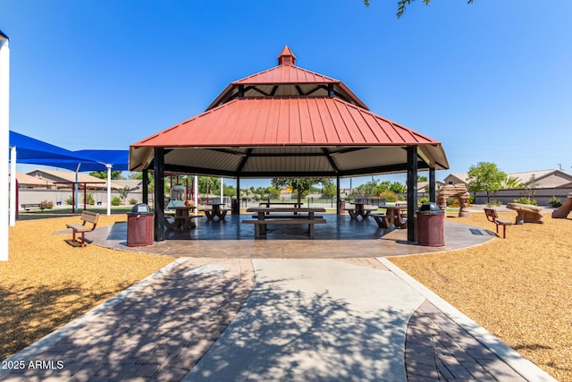 surrounding community featuring a gazebo