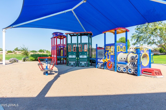 view of community playground