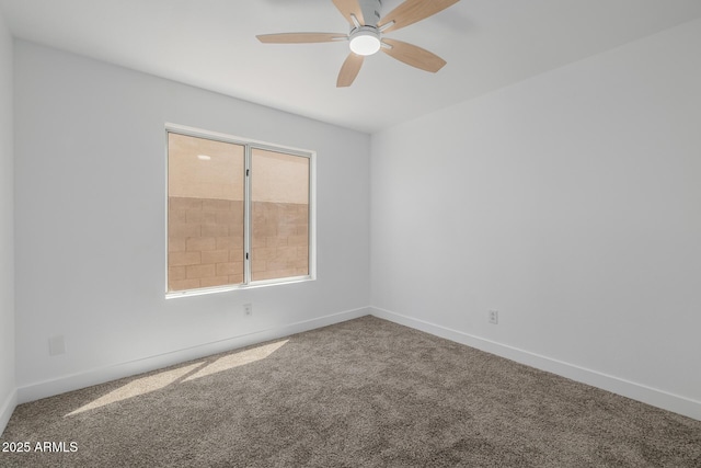 8478 W Grovers Ave, Peoria, AZ 85382 - carpeted empty room featuring ceiling fan and baseboards