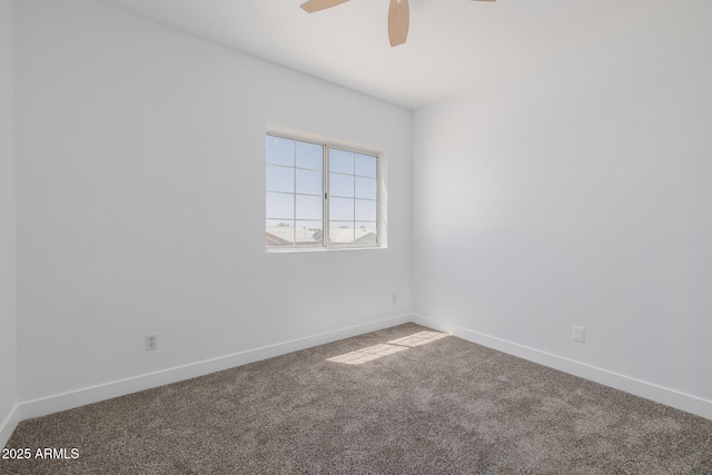 8478 W Grovers Ave, Peoria, AZ 85382 - carpeted spare room featuring ceiling fan and baseboards