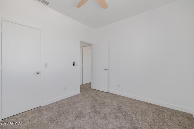 8478 W Grovers Ave, Peoria, AZ 85382 - carpeted spare room featuring baseboards and a ceiling fan