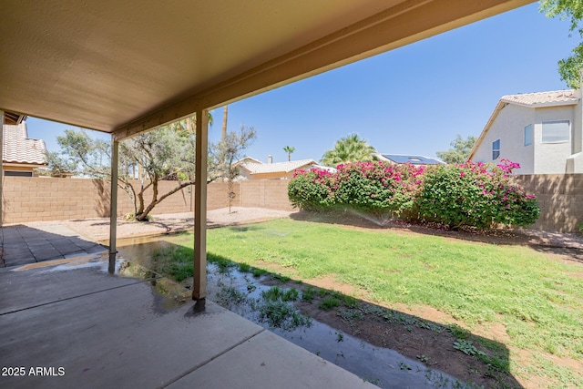 8478 W Grovers Ave, Peoria, AZ 85382 - fenced backyard with a patio