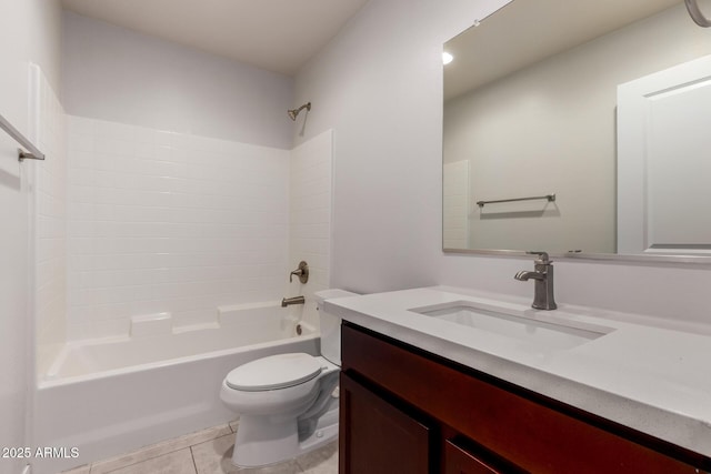2000 N 36th St Unit 10, Phoenix, AZ 85008 - bathroom featuring vanity, shower / bathtub combination, and tile patterned floors