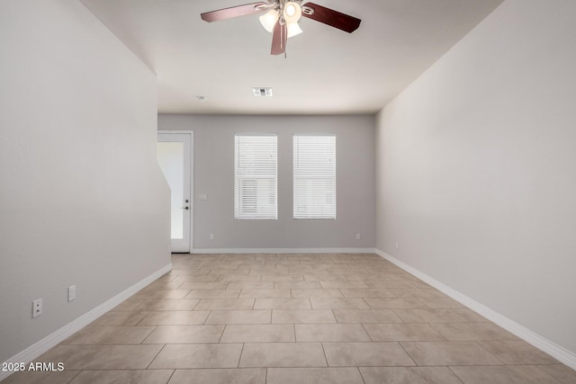 2000 N 36th St Unit 10, Phoenix, AZ 85008 - unfurnished room featuring a ceiling fan and baseboards