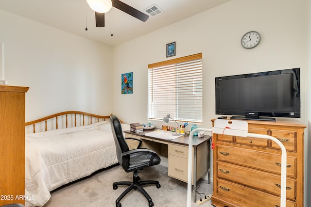293 S Meadowood Ln, Sierra Vista, AZ 85635 - bedroom with carpet and a ceiling fan