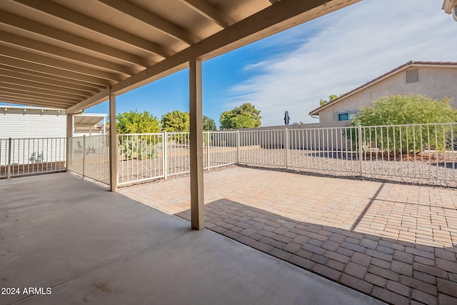 view of patio