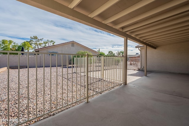 view of patio / terrace