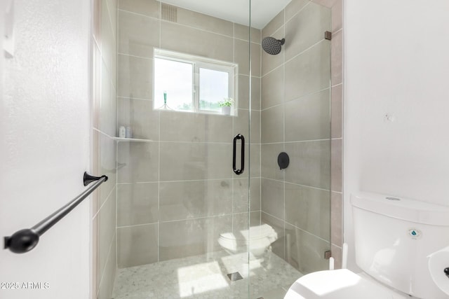 6835 E Friess Dr, Scottsdale, AZ 85254 - bathroom with toilet and a stall shower