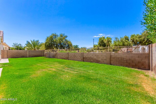 view of yard