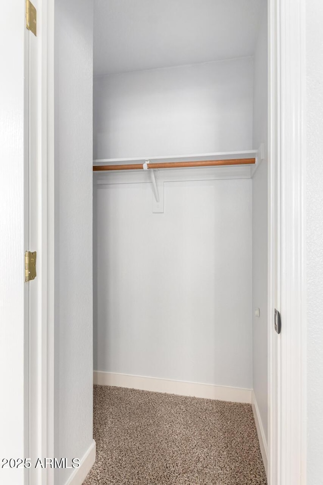 view of closet