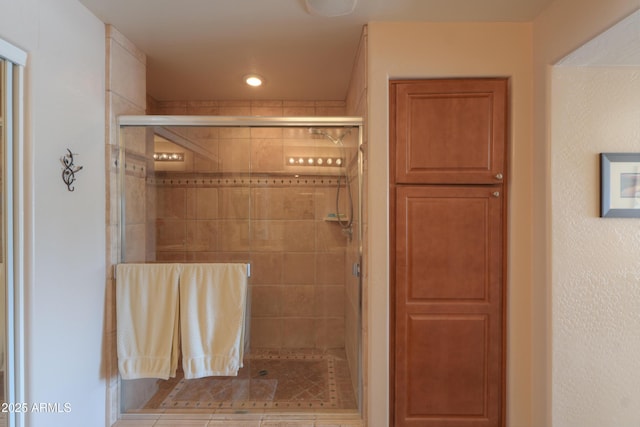 full bath with a stall shower