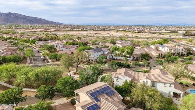 20412 W Thayer St, Buckeye, AZ 85396 - aerial view of residential area featuring a mountainous background