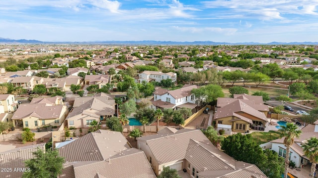 20412 W Thayer St, Buckeye, AZ 85396 - aerial view of residential area with mountains