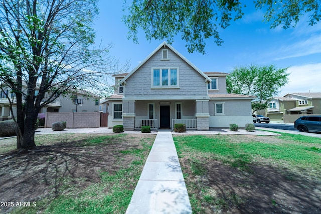 12161 W Flanagan St, Avondale, AZ 85323 - view of front facade featuring a porch and stucco siding