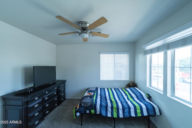 12161 W Flanagan St, Avondale, AZ 85323 - bedroom featuring carpet flooring and ceiling fan