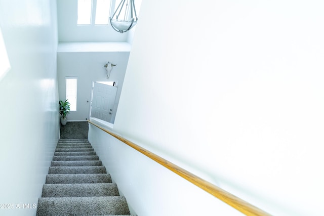 12161 W Flanagan St, Avondale, AZ 85323 - stairs with a high ceiling and carpet