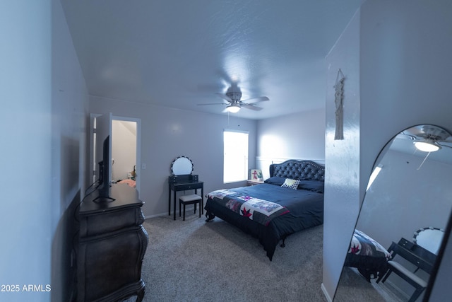 12161 W Flanagan St, Avondale, AZ 85323 - carpeted bedroom with ceiling fan and baseboards