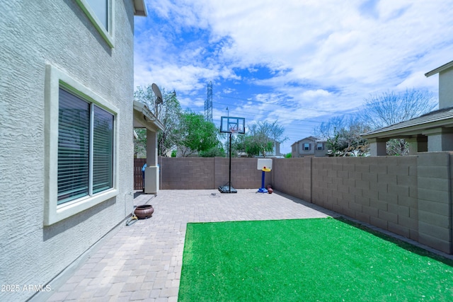 12161 W Flanagan St, Avondale, AZ 85323 - fenced backyard featuring a patio