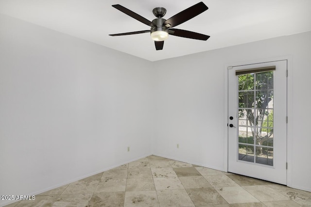 1059 E Broadmor Dr, Tempe, AZ 85282 - spare room featuring a ceiling fan