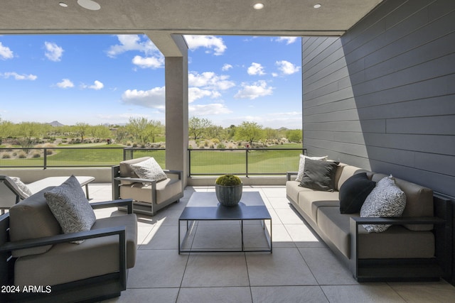 view of patio / terrace with outdoor lounge area