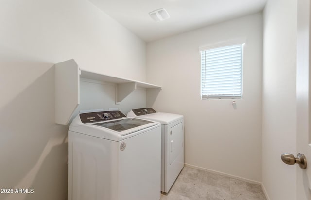 4993 S 254th Dr, Buckeye, AZ 85326 - laundry room featuring independent washer and dryer and baseboards
