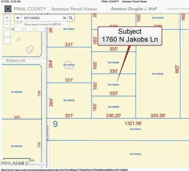1760 N Jakobs Ln Lot 4C, Maricopa, AZ 85139