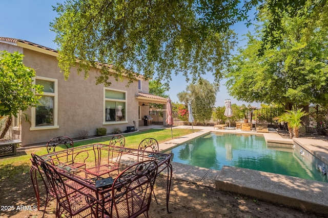 7169 S Dodane Ct, Gilbert, AZ 85298 - view of pool with a patio
