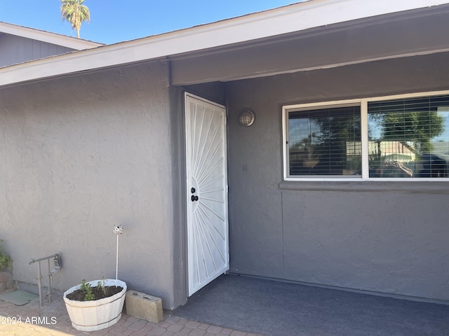 view of property entrance