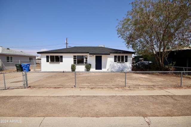 view of ranch-style home