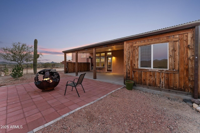 3874 Pura Vida Trl, Wickenburg, AZ 85390 - view of patio / terrace featuring fence