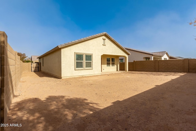 view of rear view of house