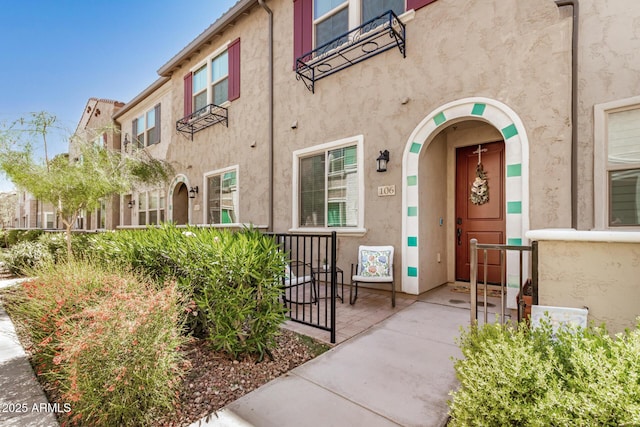 2631 S Sulley Dr Unit 106, Gilbert, AZ 85295 - property entrance featuring stucco siding