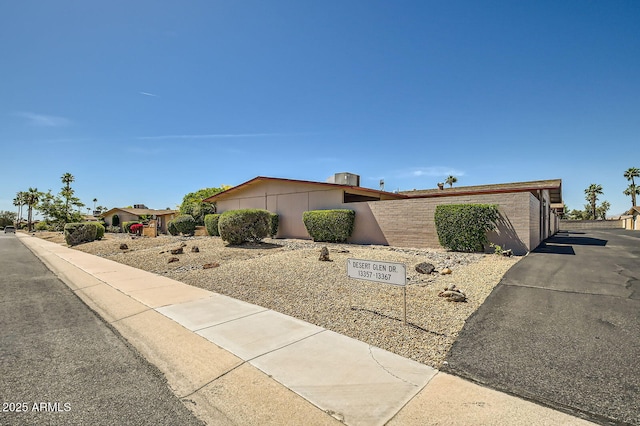 view of ranch-style house